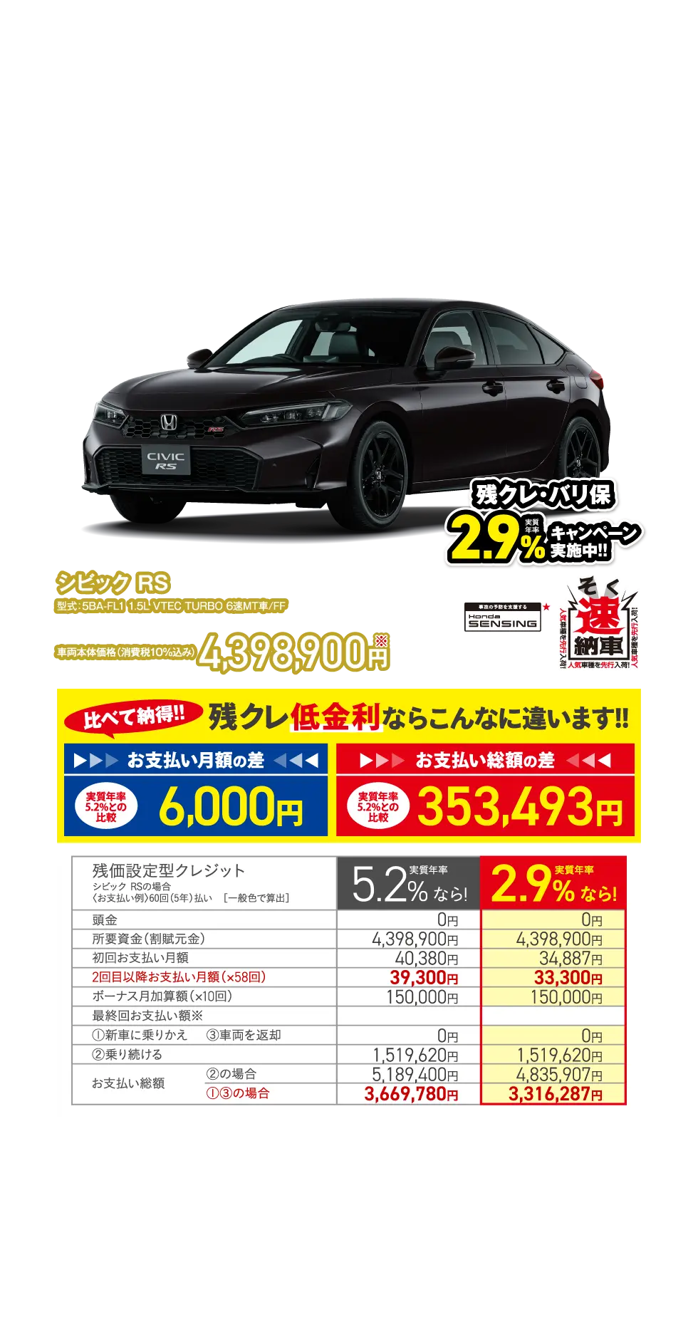Honda cars 北陸｜ホンダモビリティ中部 旬のHonda Fair 4月29日（水