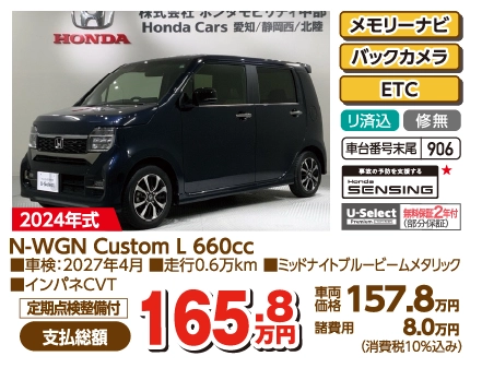 N-WGN Custom L 660cc